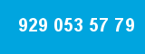 929 053 57 79 929 053 57 79